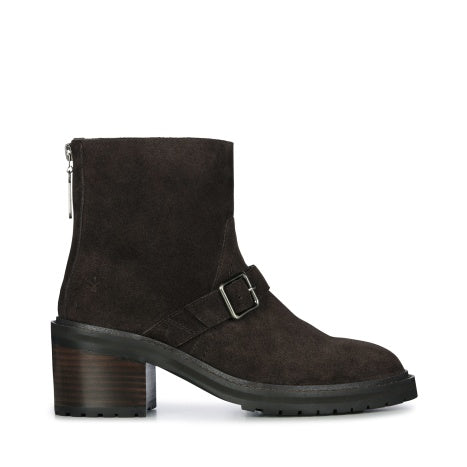 Gould Moto Boot in Suede Espresso CLOSEOUTS