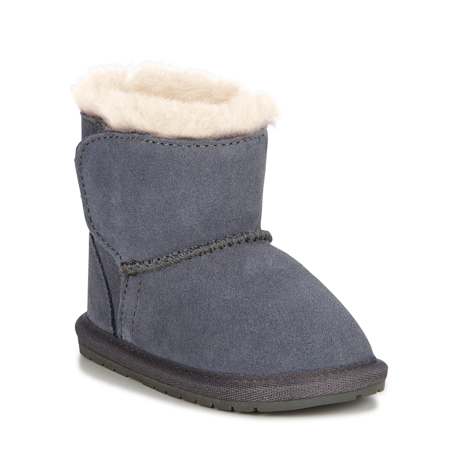 Toddle Sheepskin Baby Boot in Grey CLOSEOUTS