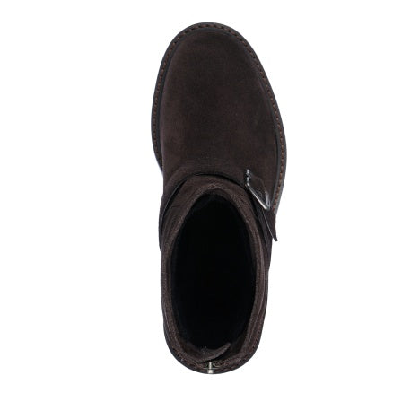 Gould Moto Boot in Suede Espresso CLOSEOUTS