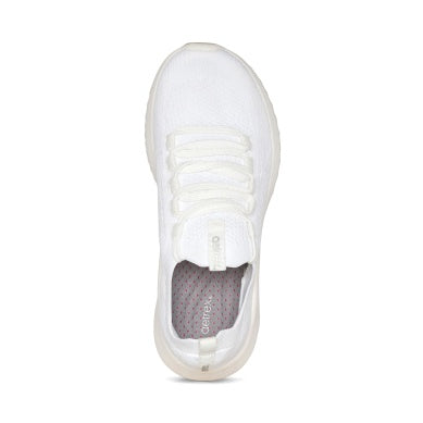 Carly Lace Up Sneaker in White