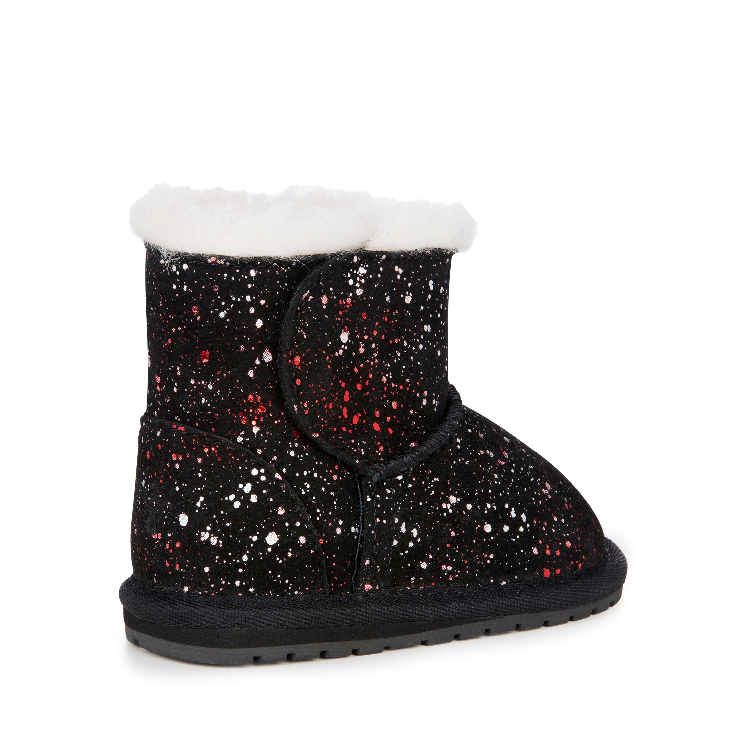 Toddle Sheepskin Baby Boot in Galaxy Black CLOSEOUTS