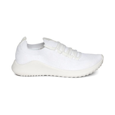 Carly Lace Up Sneaker in White