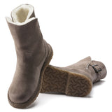 Uppsala Shearling Mid-high Boot in Gray Taupe