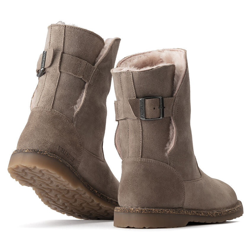 Uppsala Shearling Mid-high Boot in Gray Taupe