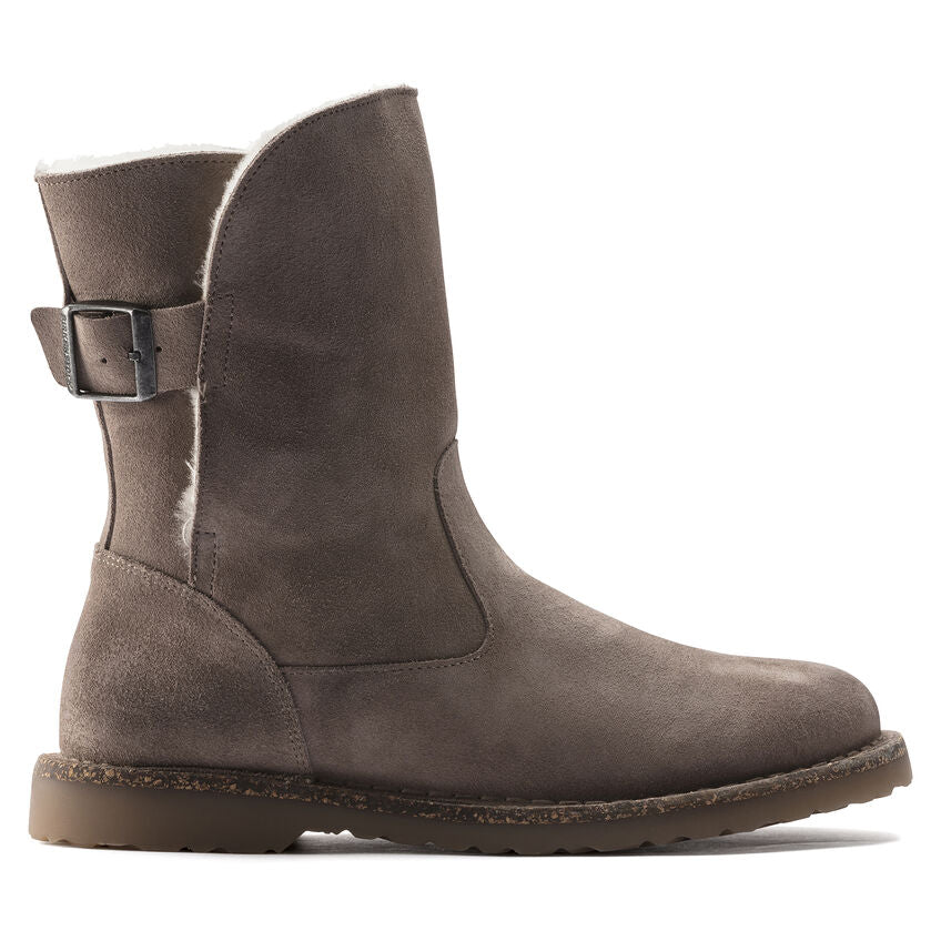 Uppsala Shearling Mid-high Boot in Gray Taupe