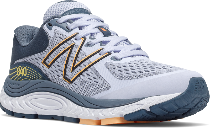 Women's 840 Silent Grey with Light Mango V5