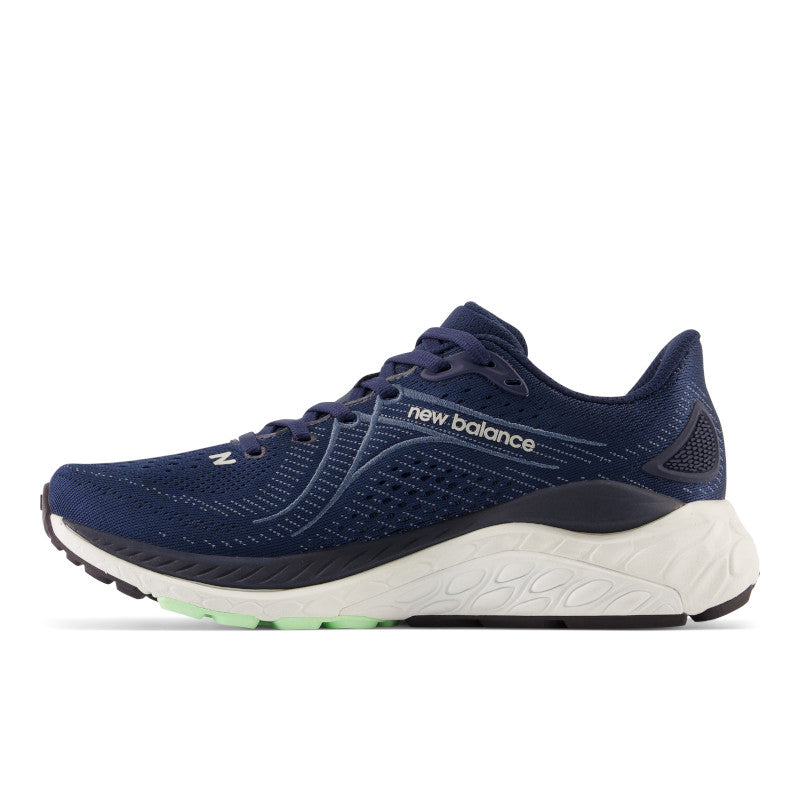 Women's 860 NB Navy with Bleach Blue and Green Aura V13