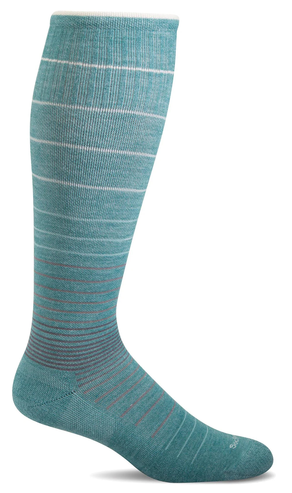 Circulator Moderate Graduated Compression Socks in Mineral