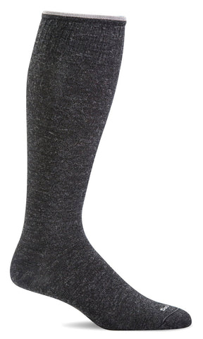 Featherweight Fancy Moderate Graduated Compression Socks in Black2