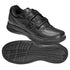 Women's Walking 577 Black Hook and Loop Shoe in Black