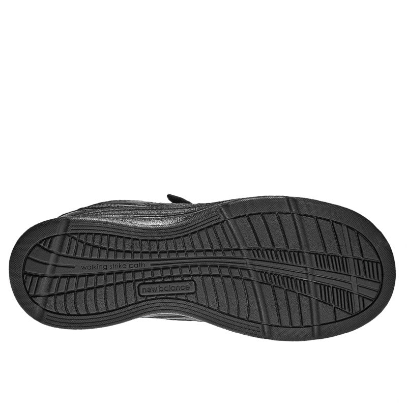 Women's Walking 577 Black Hook and Loop Shoe in Black