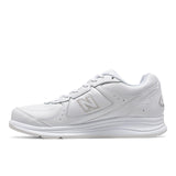 Women's Walking 577 Lace Up Shoe in White