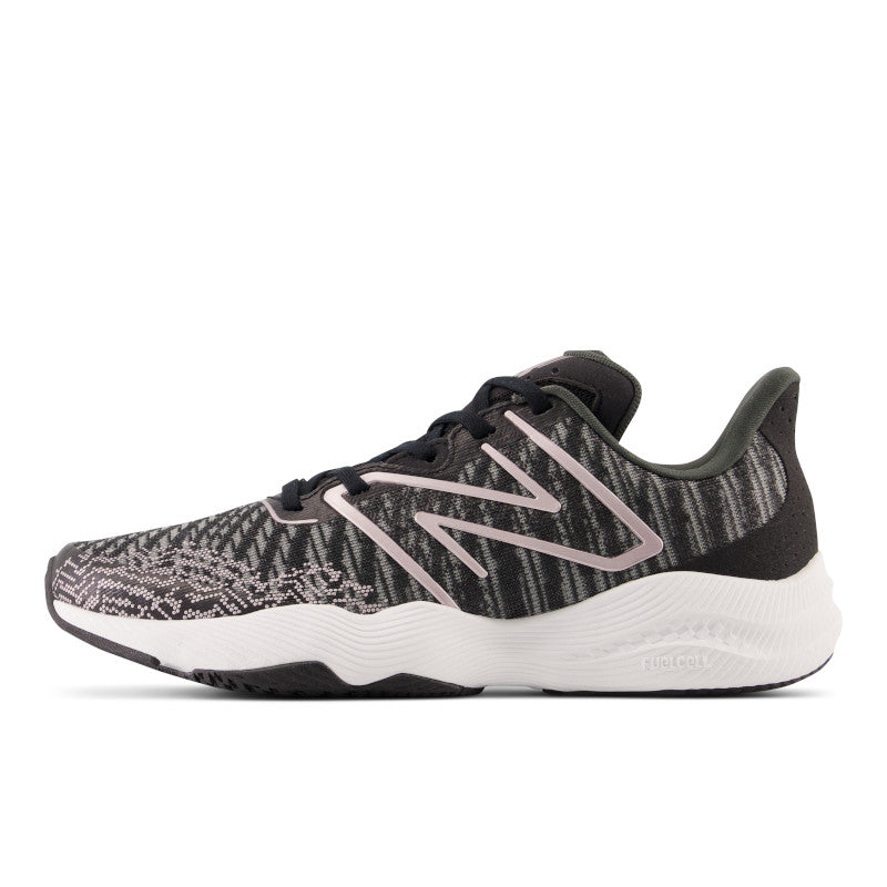 Women's FuelCell SHIFT Trainer Black With Harbor Gray and Champagne Metallic V2